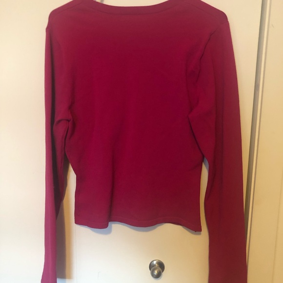 Aritzia Babaton hot pink sweater. Size xlarge. - Picture 2 of 3